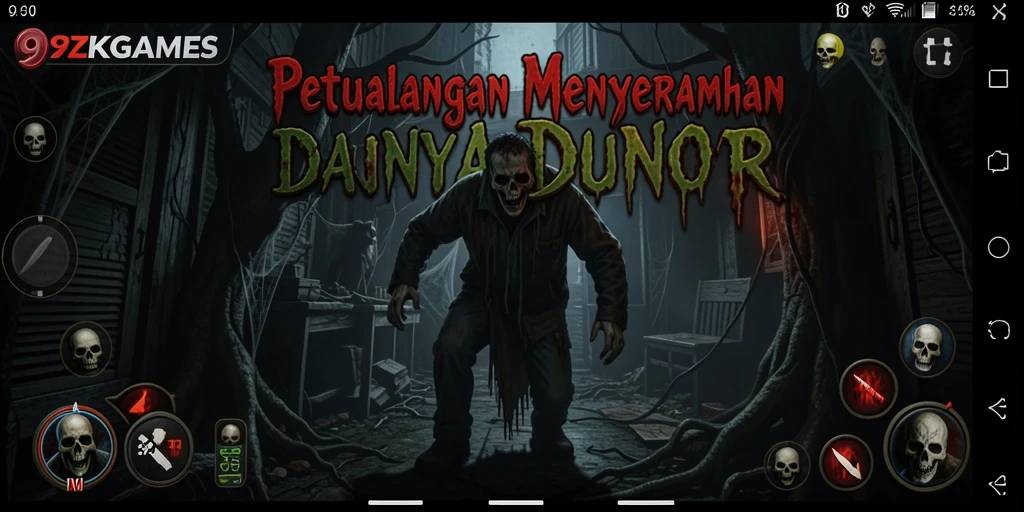 Gameplay menyeramkan di dunia kegelapan 9ZKGAMES.