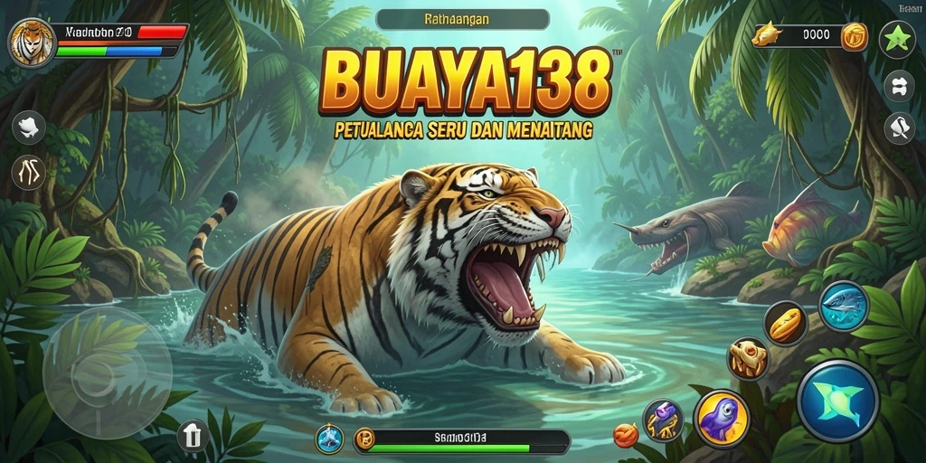 Screenshot gameplay BUAYA138 menampilkan aksi seru dan grafis yang memukau.