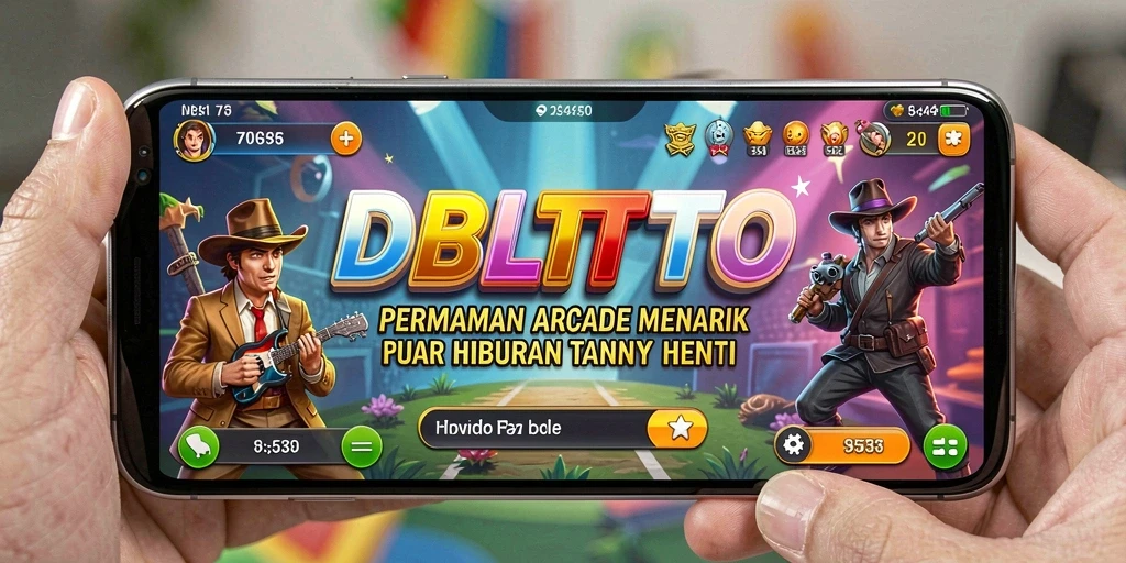 Tampilan gameplay menarik dari DBLTOTO yang menampilkan tantangan Arcade.
