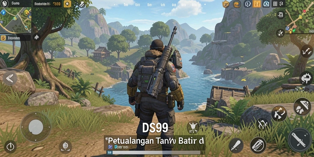 Gameplay DS99 menampilkan dunia terbuka yang luas dan penuh petualangan.