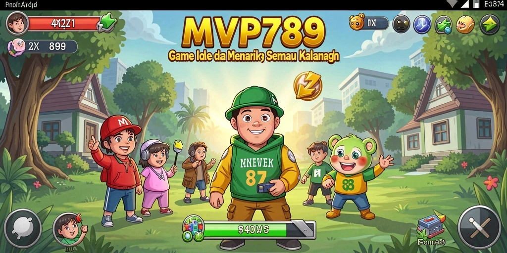 Tampilan gameplay Idle yang menarik dan mengasyikkan di MVP789.