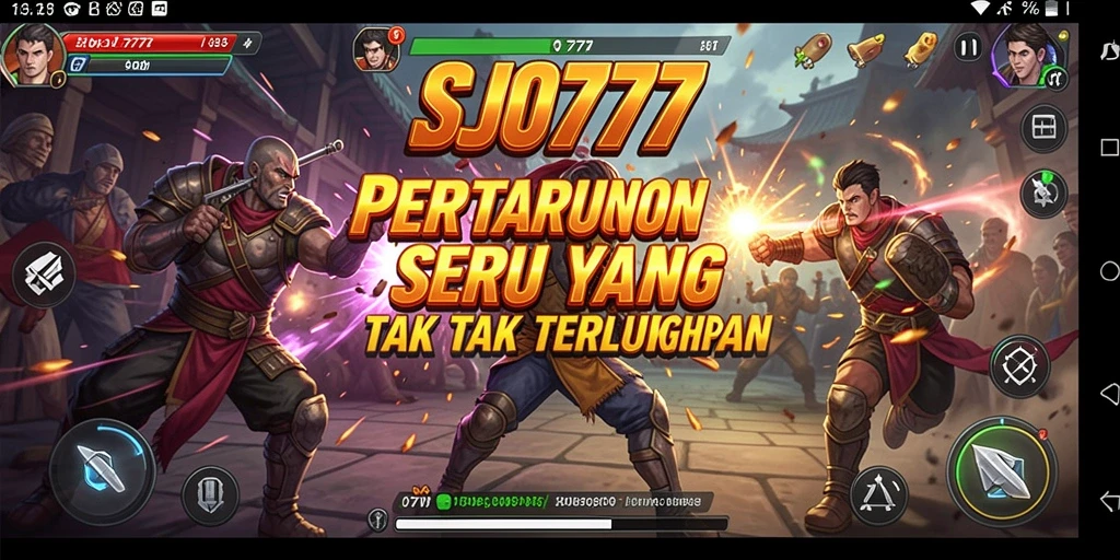 Tangkapan layar SJO777 menampilkan aksi pertempuran yang mendebarkan.