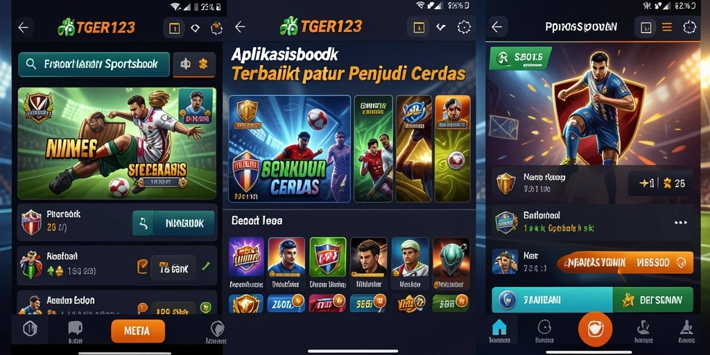 Tampilan menarik dari gameplay TGER123 dalam taruhan olahraga.