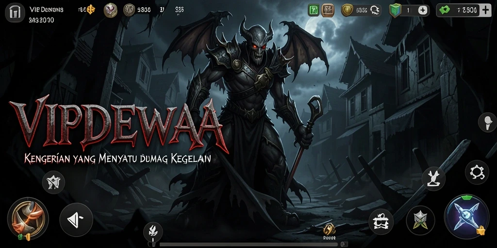 Gameplay VIPDEWA yang mencekam dan penuh ketegangan.
